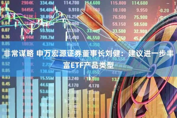 非常谋略 申万宏源证券董事长刘健：建议进一步丰富ETF产品类型