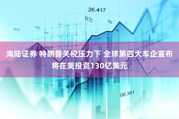 海陆证券 特朗普关税压力下 全球第四大车企宣布将在美投资130亿美元