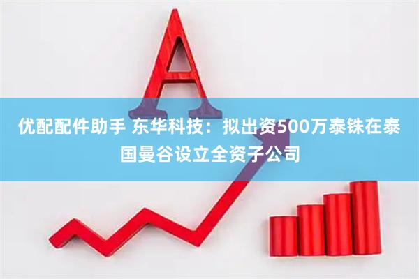优配配件助手 东华科技：拟出资500万泰铢在泰国曼谷设立全资子公司
